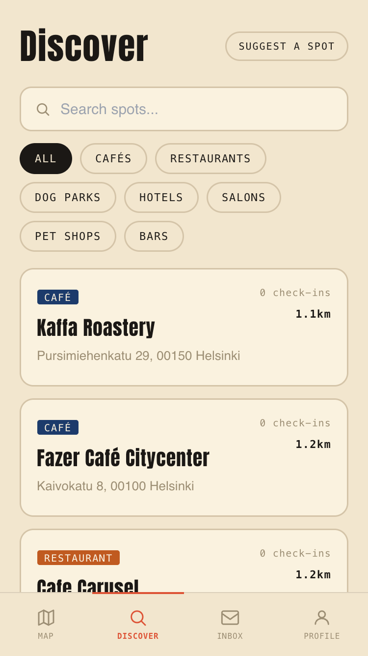 Hauva.club app screen
